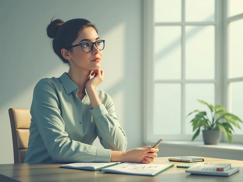Finanzielle Bildung Illustration